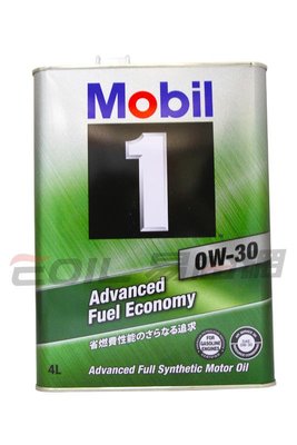 【易油網】MOBIL 1 0W30 日本原裝 鐵罐機油 4L 油電車 PRIUS CT200H