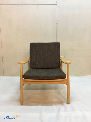 【挑椅子】北歐風 Spade Lounge Chairs 單人休閒沙發椅。咖啡色。(復刻版) SOFA-19