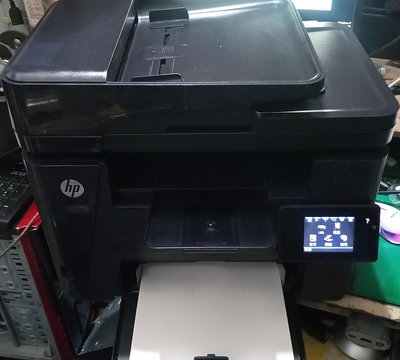 降價自取優惠hp 惠普 laserjet pro m225 M225DW複合 事務影印機中古已整新印表機