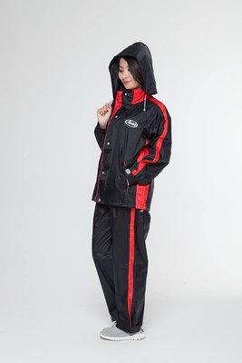 現貨 雨衣 ARAI K5 褲裝兩件式 紅色 台灣製造