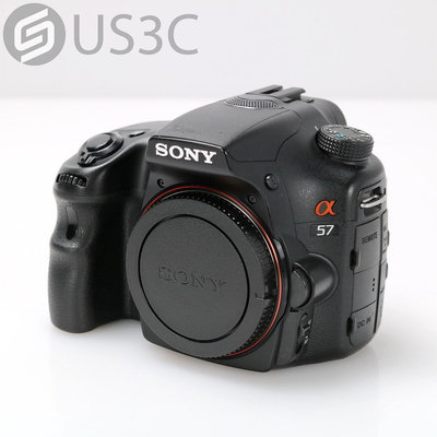 【US3C-桃園春日店】公司貨 Sony SLT-A57 支援光圈先決 1610萬像素 12fps高速連拍 二手相機
