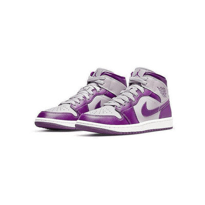 Nike Air Jordan 1 Mid Magenta BQ6472-501 灰紫