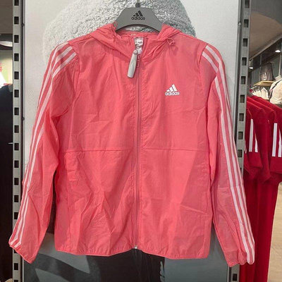 【100%正品】Adidas/愛迪達正品2022年女子W 3S WB 休閑運動梭織外套 GS0364