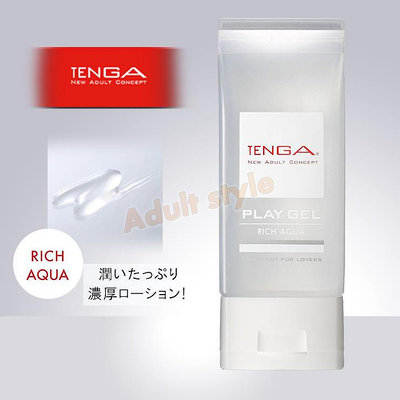 日本TENGA-PLAY GEL-RICH AQUA 濃厚型潤滑液(白)150ml M5165