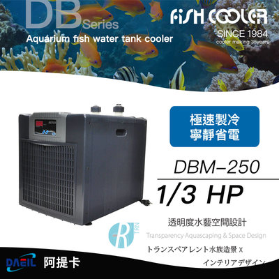 【透明度】DAEIL 阿提卡 冷卻機 DBM-250 1/3 HP【一台】適用水量1000L以下 冷水機 降溫器 恆溫