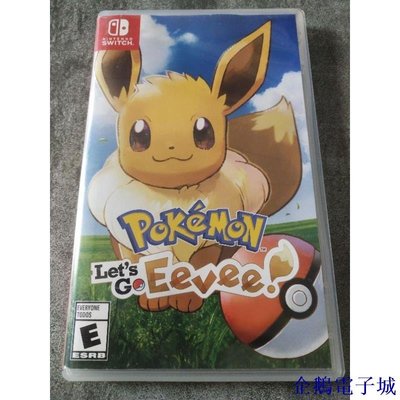 溜溜雜貨檔任天堂 (二手)Pokemon Let's Go 皮卡丘 / Eevee 適用於 Nintendo Switch