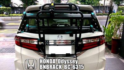 【宮崎車架專賣店】BNB RACK 滑槽式後背攜車架 (BC-6315-2S) HONDA Odyssey