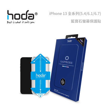 光華商場。包你個頭【HODA】免運 iPhone13 pro max 6.1/6.7吋 藍寶石 螢幕保護貼 抗油汙
