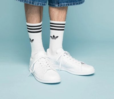 小阿姨shop adidas STAN SMITH Originals 女男鞋運動鞋白色白色S75104