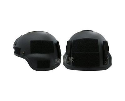 台南 武星級 MICH 2000 頭盔 黑(生存遊戲 cosplay 角色扮演 鎮暴 警察軍人 鋼盔 防彈 安全帽 護具