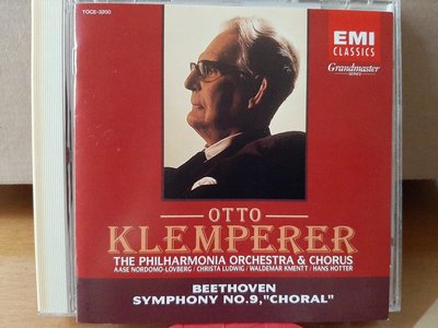 Klemperer,Beethoven-Sym No.9"Choral"克倫培勒指揮愛樂管弦及合唱團，演繹貝多芬-第9號交響曲"合唱"