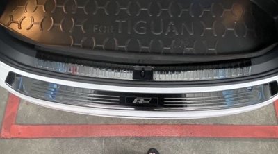 New Tiguan 後行李箱 內置護板 外置護板 保桿護板 鈦黑 Rline款