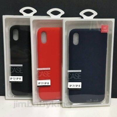 全新正品 XUNDD 訊迪 iPhone 7 / 8 4.7吋 黑 藍 紅 雷諾系列 液態硅膠 防摔保護殼 高雄可面交
