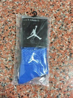 Nike襪 / Jordan【爆裂款】【加厚底款中筒毛巾襪】【藍底白標】【現貨】