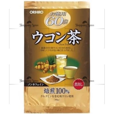 日本🇯🇵ORIHIRO 德用薑黃茶 60包