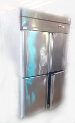 高雄 二手 冰箱 白鐵四門 冷凍 冷藏 220V 營業用 冰箱餐飲設備 同行價/寄賣/高雄自取/無保固 東東編號1600