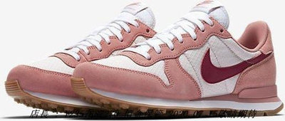 Nike Wmns Internationalist 粉紅色 休閒潮流鞋 NB 828407-607