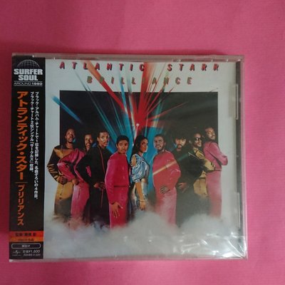 Atlantic Starr Brilliance 日本版復刻盤 CD  靈魂 節奏藍調 B24 UICY-90980