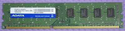 【DDR3寬版雙面顆粒】 ADATA 威剛  DDR3-1333 4G 桌上型二手記憶體【ASUS 套裝機拆下】保固七日