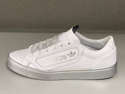 【Dr.Shoes 】Adidas Originals Sleek w 女款 白銀 復古 休閒鞋 EG7748