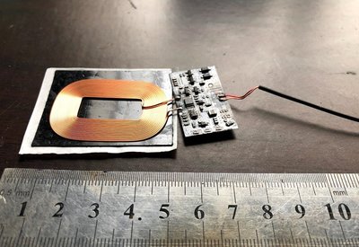 無線充電板-接收 IPHONE 發射板 調壓器 調速器 無線電 三星 電子零件 電路板 DIY
