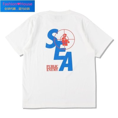 『Fashion❤House』WIND AND SEA PUBLIC ENEMY WDS -S_E_A- S/S TEE 現貨