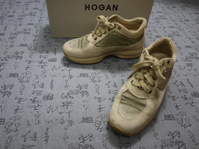 義大利製 HOGAN 真皮休閒鞋 USA 5.5 EUR 35 JPN 22.5 CM