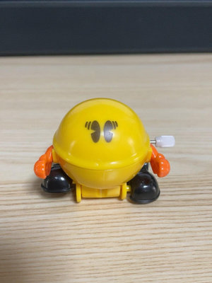 TOMY出品日本Pac-Man 吃豆人發條玩具 行走起來吃怪