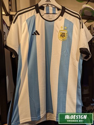 南🔥2022 11月 ADIDAS 世界盃 阿根廷國家隊 主場球衣 FIFA2022 足球衣 球迷版 男 HF2158