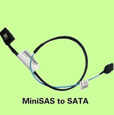 5Cgo【權宇】DELL 1JX46 1對1 Mini SAS 轉SATA SFF-8087(36Pin)40公分 含稅