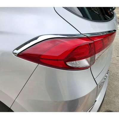 【JR佳睿精品】17 18 Hyundai 現代 Tucson 土桑 電鍍後燈飾條 尾燈飾框 百貨 改裝 精品