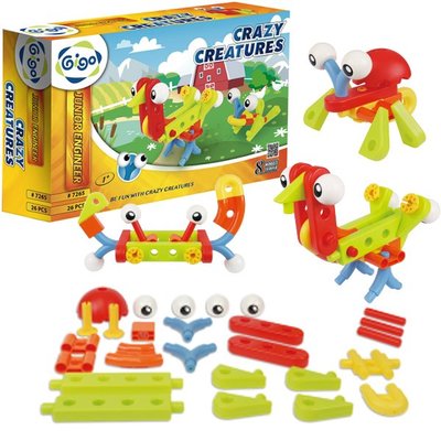 【綠海生活】智高 Gigo #7265 小工程師系列-咕咕雞 益智遊戲 玩具 積木