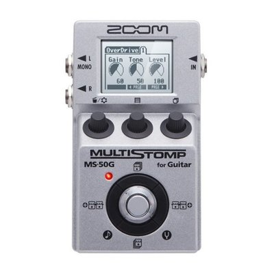 【缺貨】ZOOM MS-50G 電吉他單顆型綜合效果器【MS50G】