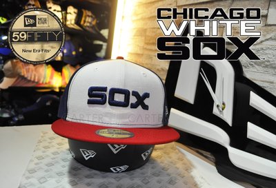 New Era MLB Chicago White Sox AC On-Field Cap美國大聯盟芝加哥白襪球員全封帽