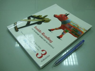 6980銤：A18-4cd☆2009年出版『Inside Reading 3』Rubin《OXFORD》