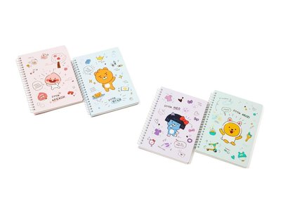 【現貨】韓國LITTLE FRIENDS 小時候線圈筆記本