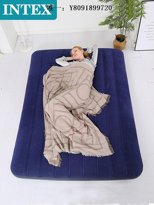 充氣床INTEX充氣床 氣墊床雙人家用加大 單人充氣床墊加厚 戶外便攜床氣墊床
