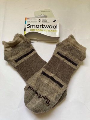 [全新正品] 男女共用款 Smartwool Outdoor Advanced Mirco  美麗諾羊毛戶機能襪