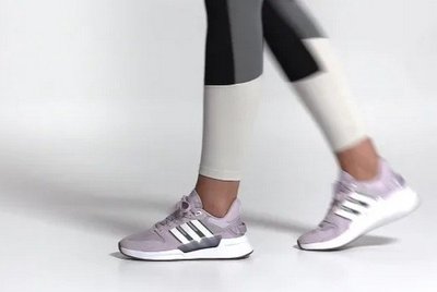 【豬豬老闆】ADIDAS RUN 90S SHOES 淺紫 麂皮 復古 休閒 運動 女鞋 EF0200