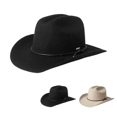 BRIXTON 牛仔帽 RANGE COWBOY HAT 多色 羊毛 硬挺版 大邊紳士帽 ⫷ScrewCap⫸