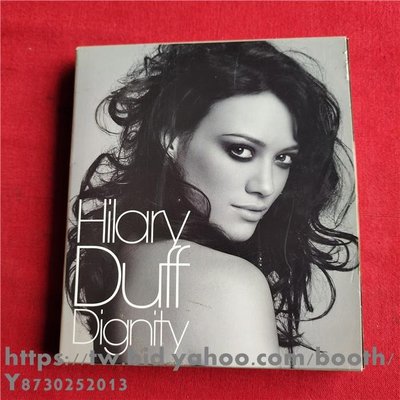 樂迷唱片~正版 37441 Hilary Duff  Dignity CD+DVD 缺DVD 拆封/二手
