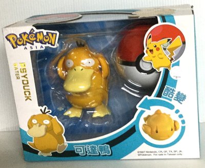 現貨 正版TAKARA TOMY Pokemon GO 精靈寶可夢 神奇寶貝 寶可夢變形系列-可達鴨