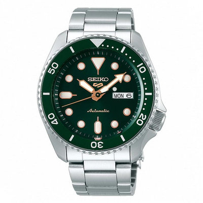 「官方授權」SEIKO 精工 5 Sports 男 機械不鏽鋼腕錶(SRPD63K1) 42.5mm SK008