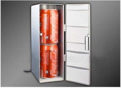 【多多百貨】60【冷熱兩用】 usb小冰箱 大號冰箱 迷你USB冰箱 保冷/保熱 冬夏季可用
