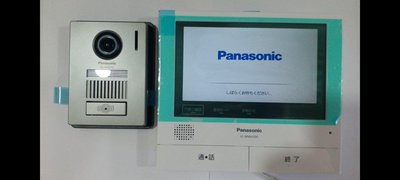 日本 國際牌 松下 Panasonic 7吋 大觸控螢幕 彩色 視訊 影像 對講機 app 手機 連網 悠遊卡 門禁 內建 遠端通話 對講 開門 防盜 火災警報