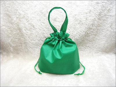 現貨-餐袋便當袋(不織布束口)(27*24)-BAG-031 果綠色