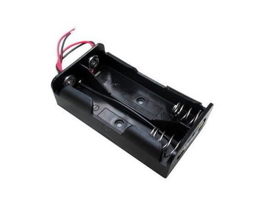 《信捷戶外》【E39B】18650 電池盒　2節18650鋰電池盒 並聯　充電座 帶線(不含電池)