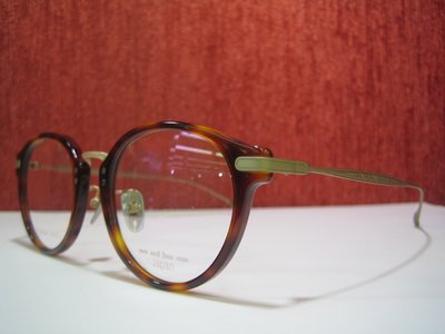 吉新益眼鏡公司odbo(Japan) 2016最新款手工復古眼鏡*ray 版料塑版*ic 純鈦一體1511 C-012
