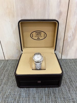 FENDI 珍珠母貝 羅馬數字 FF LOGO 三色 可拆 錶帶 不鏽鋼 女錶 石英錶 錶 手錶