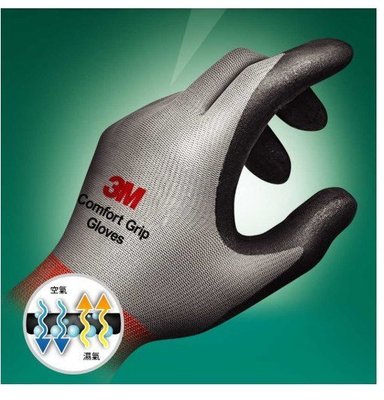 3M原廠正品 3M舒適手套 舒適型止滑/耐磨手套  S/M/L/XL